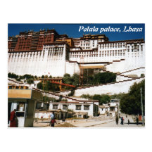 Potala-Palast, Lhasa, Postkarte