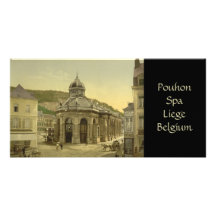 Pouhon, Wellness-Center, Lüttich, Belgien Individuelle Photo Karte