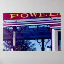 Powell-Straßen-Drahtseilbahn Posterdrucke