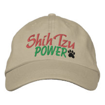 Power Shih Tzu durch SRF Bestickte Mützen