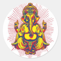 Power von Ganesh Sticker