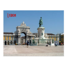 Praca tun Comercio Postkarten
