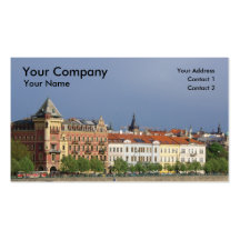 Prag-Landschaft Visitenkartenvorlage