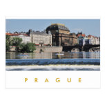 Prag - Nationaltheater Postkarte