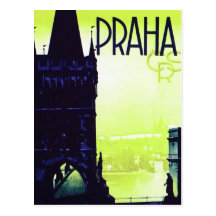 Prag Postkarte