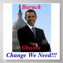 Präsident Barack Obama Poster