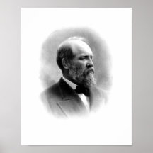 Präsident James Garfield Plakate
