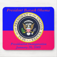Präsident Obama Commemorative Inauguration Mauspads