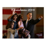 Präsident Obama First Family Keepsake Postkarten