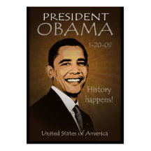 Präsident Obama - Schmutz-Taschen-Kalender Visitenkarten Vorlagen