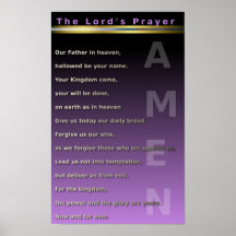 Prayer des Lords Posterdruck