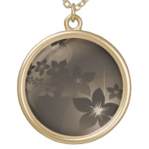 Pretty Flowers with Shades of Brown Jewelry