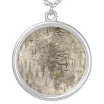 Pretty Tree Bark Pendants