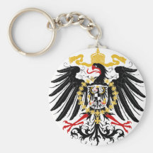 Preussisches rotes Schwarzes und Gold Eagles Schlüsselband