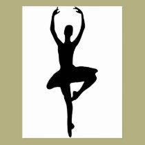 prima Ballerinaikone postkarten