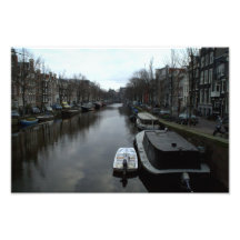 Prinsengracht Kanal, Amsterdam Kunstphoto
