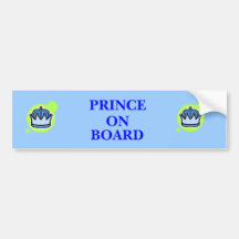 Prinz an Bord Autosticker