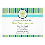 Prinz Frog Framed Invitation Personalisierte Ankündigungskarte