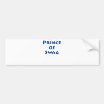 Prinz von Swag! Auto Aufkleber