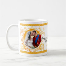 Prinz William u. Catherine-Hochzeits-Kuss-Becher Kaffee Tassen