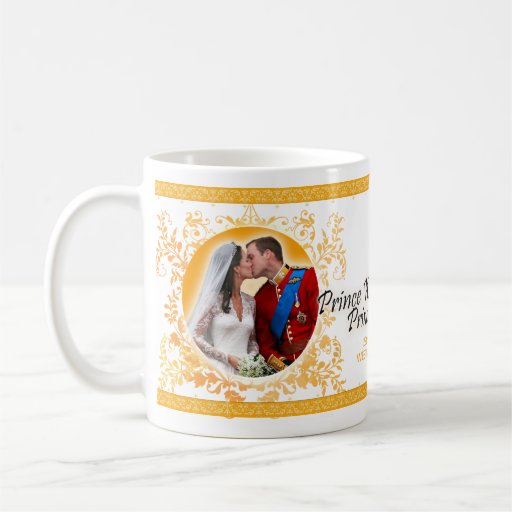 Prinz William u. Catherine-Hochzeits-Kuss-Becher Kaffee Tassen