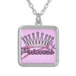Prinzessin Crown Personalisierte Halskette