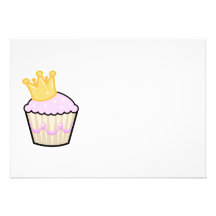 Prinzessin Cupcake Birthday Invitation Personalisierte Einladungen