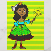 Prinzessin Girl Flyerbedruckung