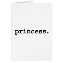 Prinzessin Grußkarten