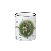 Prinzessin Luna u. lustige Spuren von den Hundefüß Teetasse