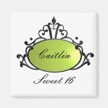 Prinzessin Name Filigree Magnete