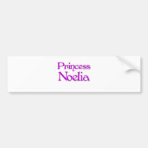Prinzessin Noelia Autosticker
