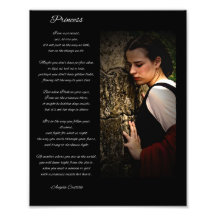 Prinzessin Picture mit Foto-Druck "Prinzessin-" Ge