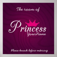 Prinzessin Room Poster