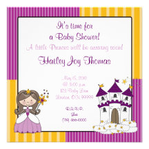 Prinzessin. Sein eine Babyparty Individuelle Einladung