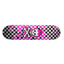 Prinzessin Skull Girls Skateboard Individuelle Decks