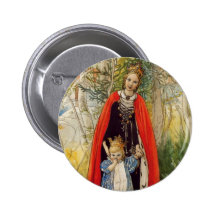 Prinzessin Spring Mother und Tochter Anstecknadel