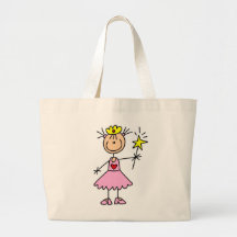 Prinzessin With Wand Tragetasche
