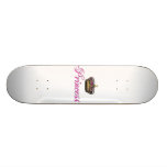 Prinzessinkrone im Pink Personalisierte Skateboarddecks
