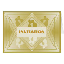Prisma-Sammlungs-deluxer Einladungs-Pastell Goldis karten