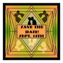 Prisma-Sammlungs-Save the Date Einladungs-Herbst einladungen