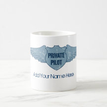 Privater Pilot Blue Wings Kaffeehaferl