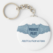 Privater Pilot Blue Wings Schlüsselband