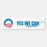 Pro-Obama - JA KÖNNEN WIR WIEDER Auto Sticker