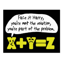 Problem-Postkarte