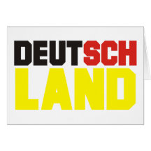 Produkte u. Entwürfe Deutschland Deutschland! Grußkarten