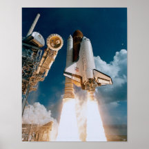 Produkteinführung der Raumfähre Atlantis (STS-51J) Plakatdruck