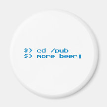 Programmierer-Bier - Geek, Nerd, Gamer, Spiel Kühlschrankmagnet