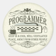 Programmierer Sticker