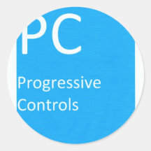 Progressive Kontrollen Stickers